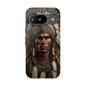Native American Art Phone Case, Strong Culture Design, Unique Gift for Him or Her, Tough Cases, Customizable Protector, Tribal Style