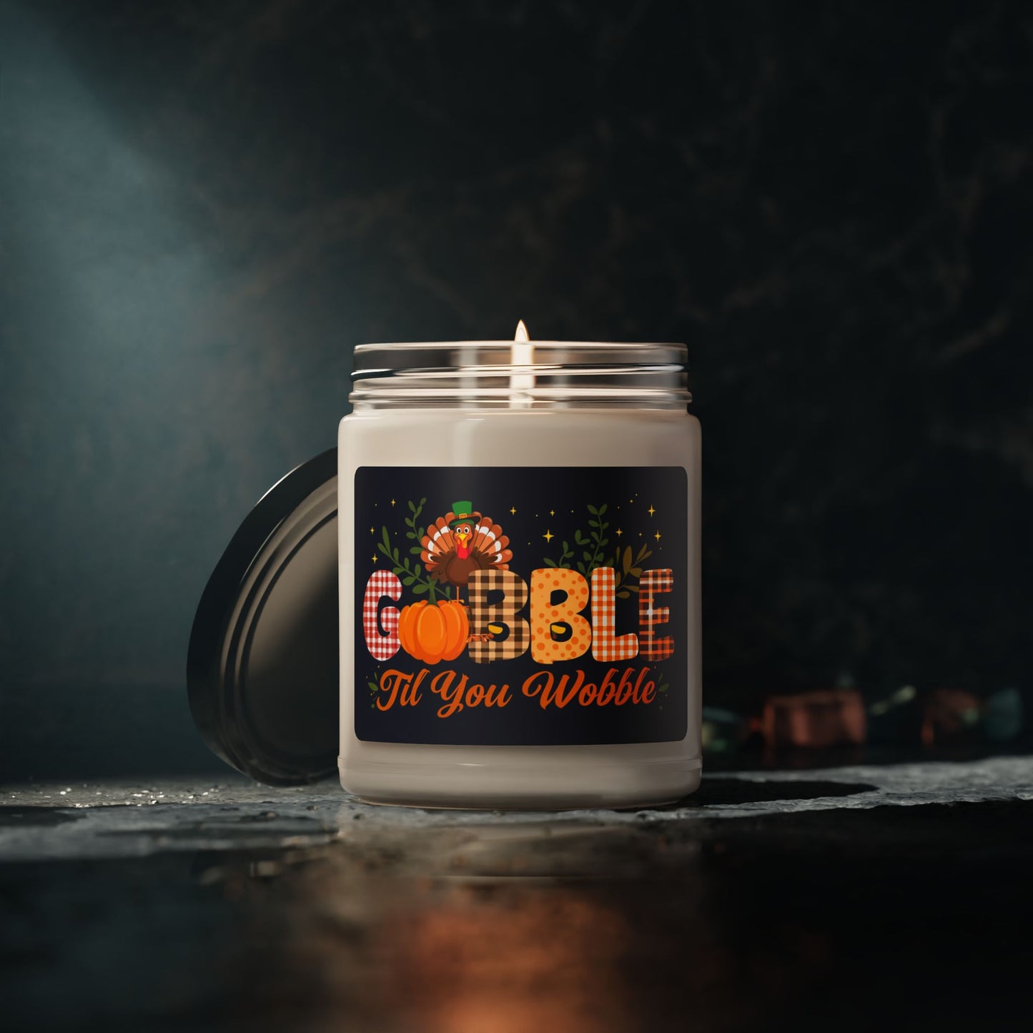 Candle — Gobble 'Til You Wobble Scented Soy Candle (9 oz)