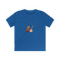 Musical Kids Tee - Playful Banjo and Guitar Design, Perfect for Music Lovers, Birthday Gift, Casual Outfit, Music Class