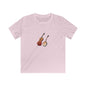 Musical Kids Tee - Playful Banjo and Guitar Design, Perfect for Music Lovers, Birthday Gift, Casual Outfit, Music Class