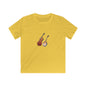 Musical Kids Tee - Playful Banjo and Guitar Design, Perfect for Music Lovers, Birthday Gift, Casual Outfit, Music Class