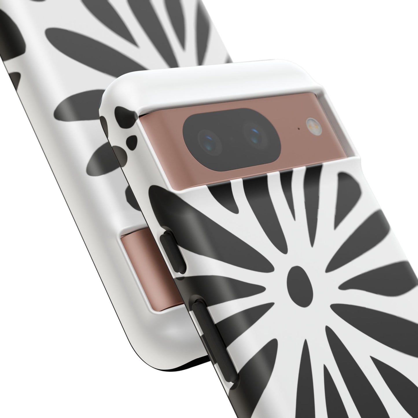 Stylish Phone Case with Floral Design, Tough Phone Cover for Her, Trendy Black and White Cell Phone Case, Unique Gift for Birthdays [...]