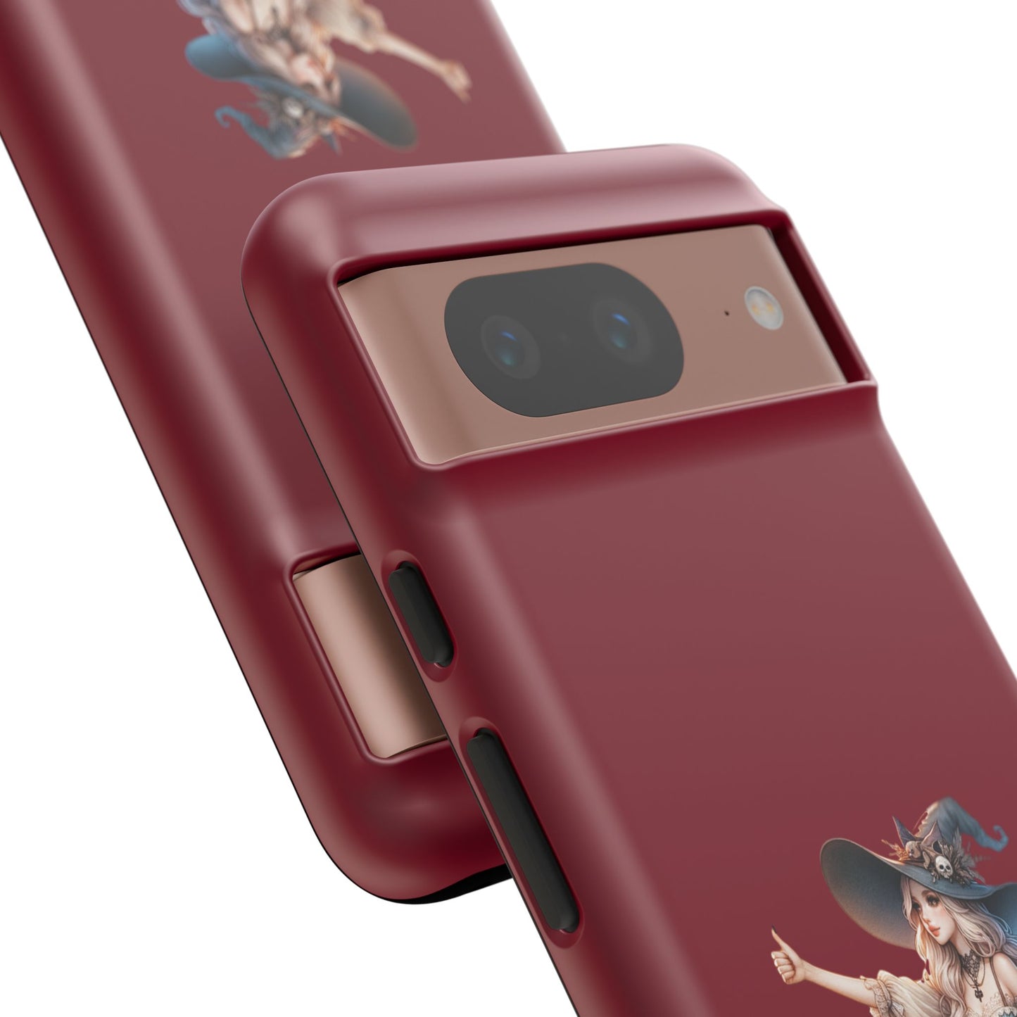 Witchy Phone Case - Magical, Durable - Halloween Gift, Cosplay Accessory, Cute Witch Design