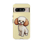 Cute Dog Phone Case, Pet Lover Gift, Custom Phone Cover, Cartoon Dog Case, Durable Phone Accessory