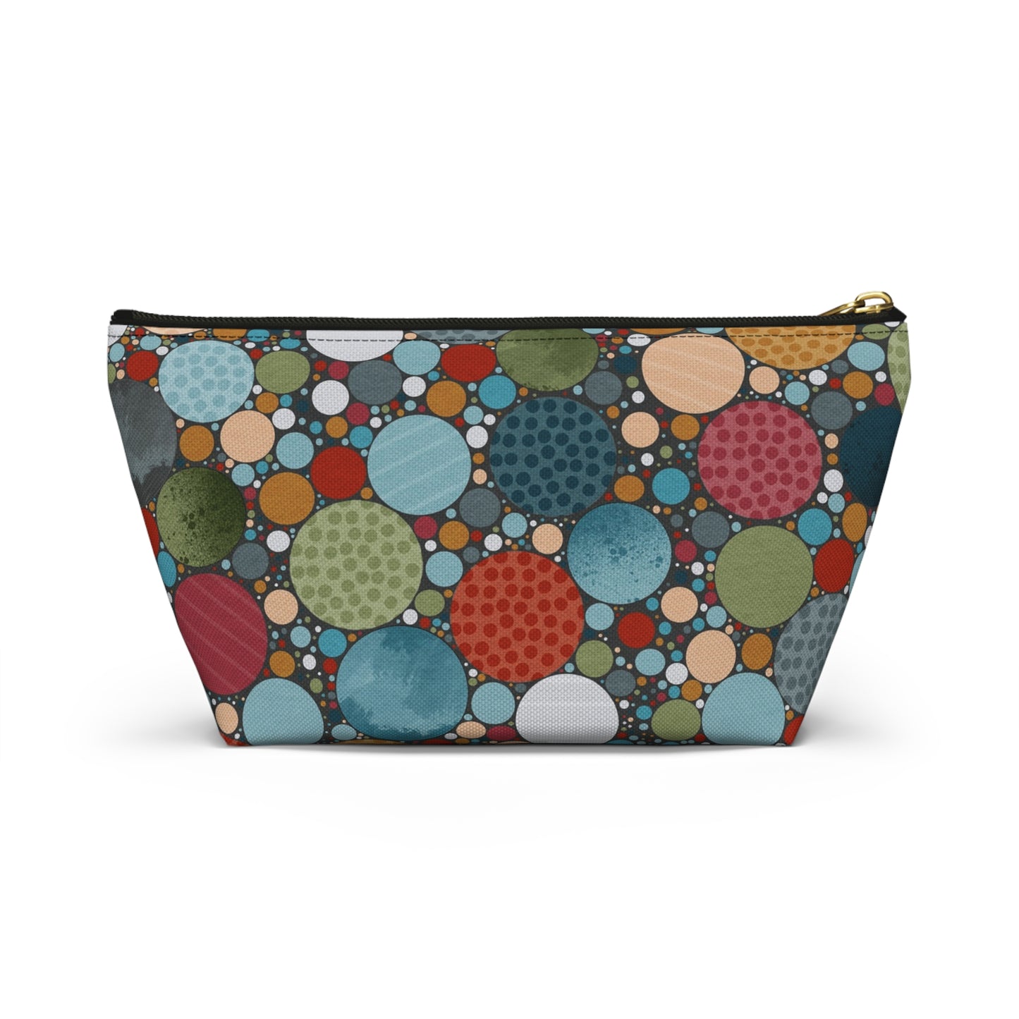 Colorful Polka Dot Accessory Pouch - Perfect for Travel, Makeup, Gifts, Organizing, and Everyday Use
