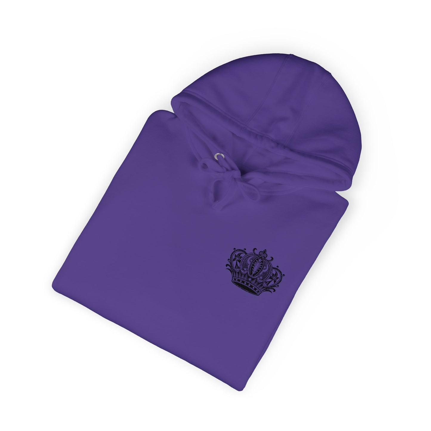 Crown Floral Unisex Fleece Hoodie | Cozy Streetwear, Perfect Gift for Him & Her, Autumn Fashion, Casual Wear, Trendy Outfit