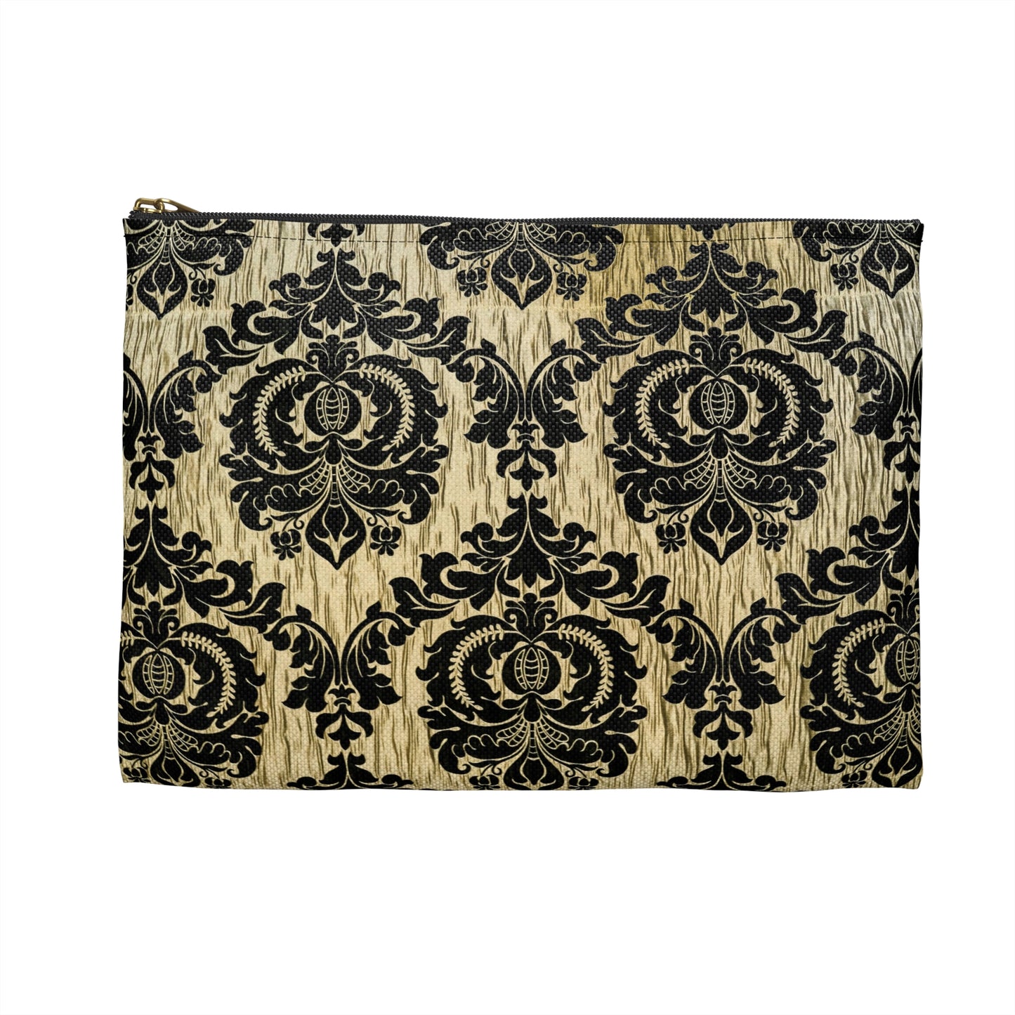 Elegant Gothic Accessory Pouch, Stylish Travel Bag, Makeup Organizer