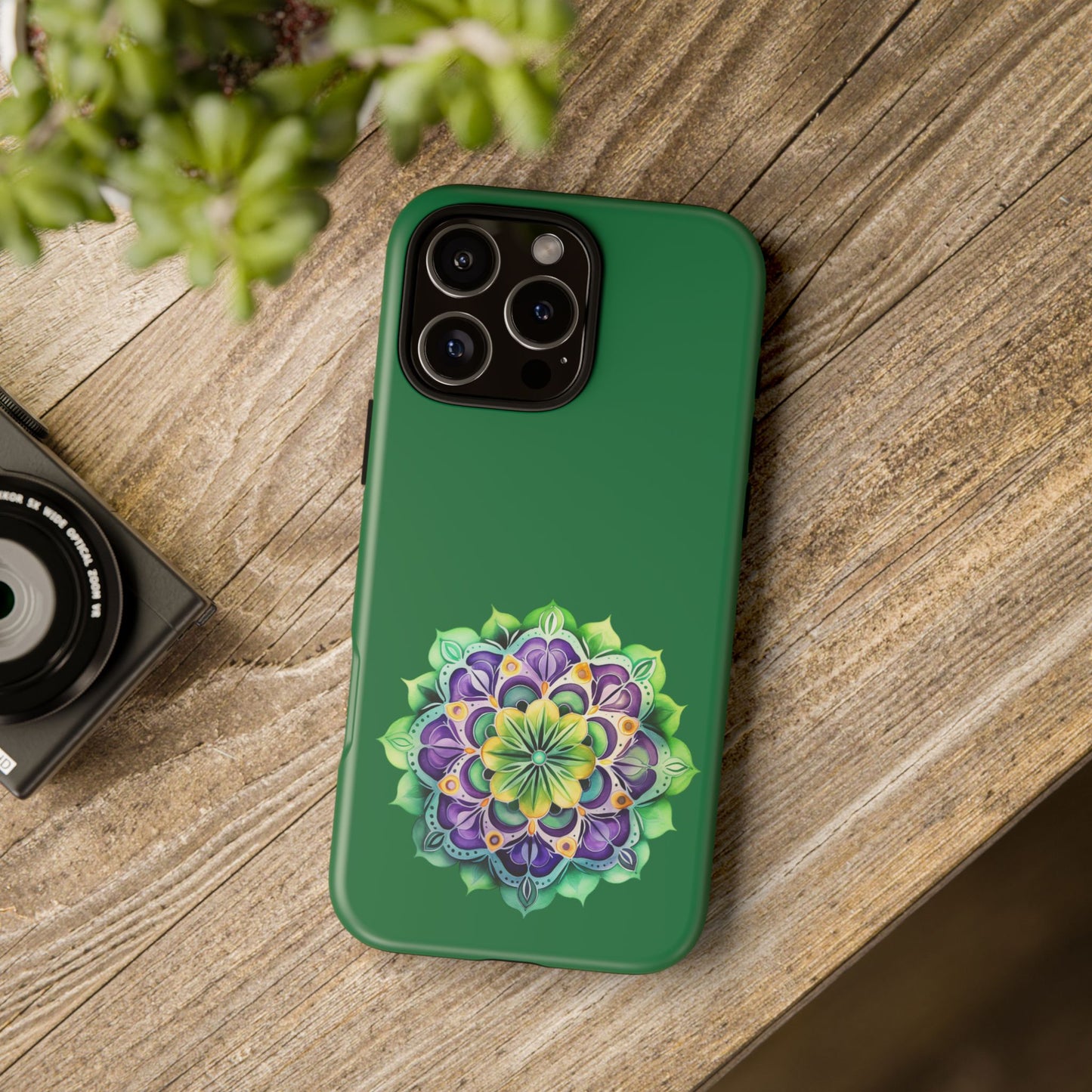 Colorful Mandala Phone Case, Tough Cases for Creatives, Unique Phone Accessories, Perfect Gift for Art Lovers, Eco-Friendly Design, [...]