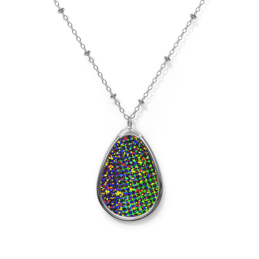 Elegant Oval Necklace, Dainty Jewelry, Gift for Her, Statement Accessory, Birthdays, Anniversaries, Holidays