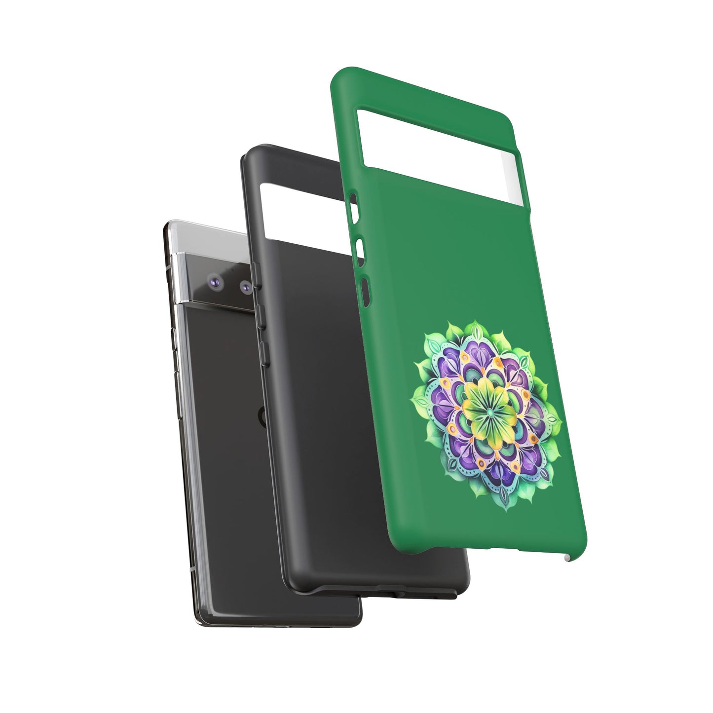 Colorful Mandala Phone Case, Tough Cases for Creatives, Unique Phone Accessories, Perfect Gift for Art Lovers, Eco-Friendly Design, [...]