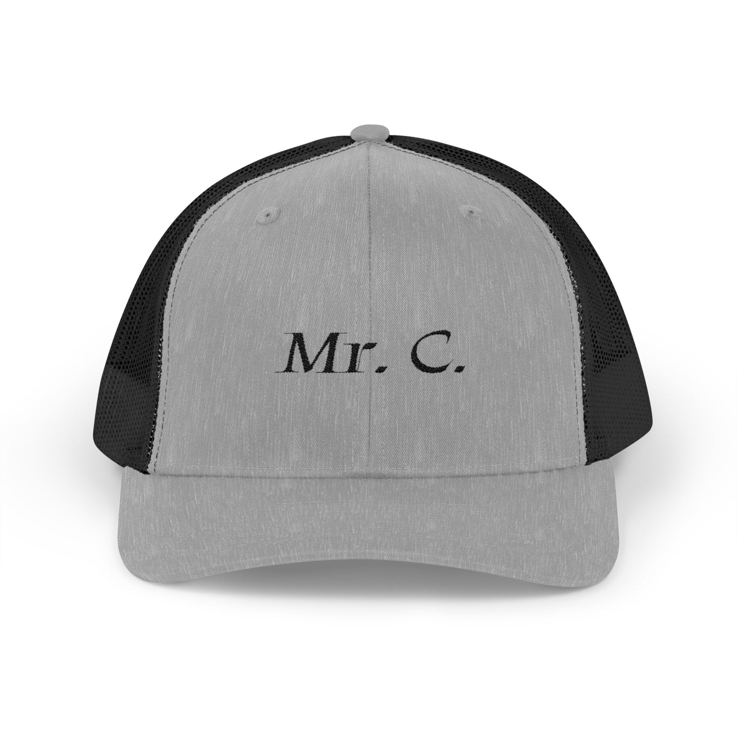 Personalized Mr. C Snapback Trucker Cap | Custom Name Hat | Gifts for Him | Summer Accessory | Casual Style Cap | Father's Day Gift