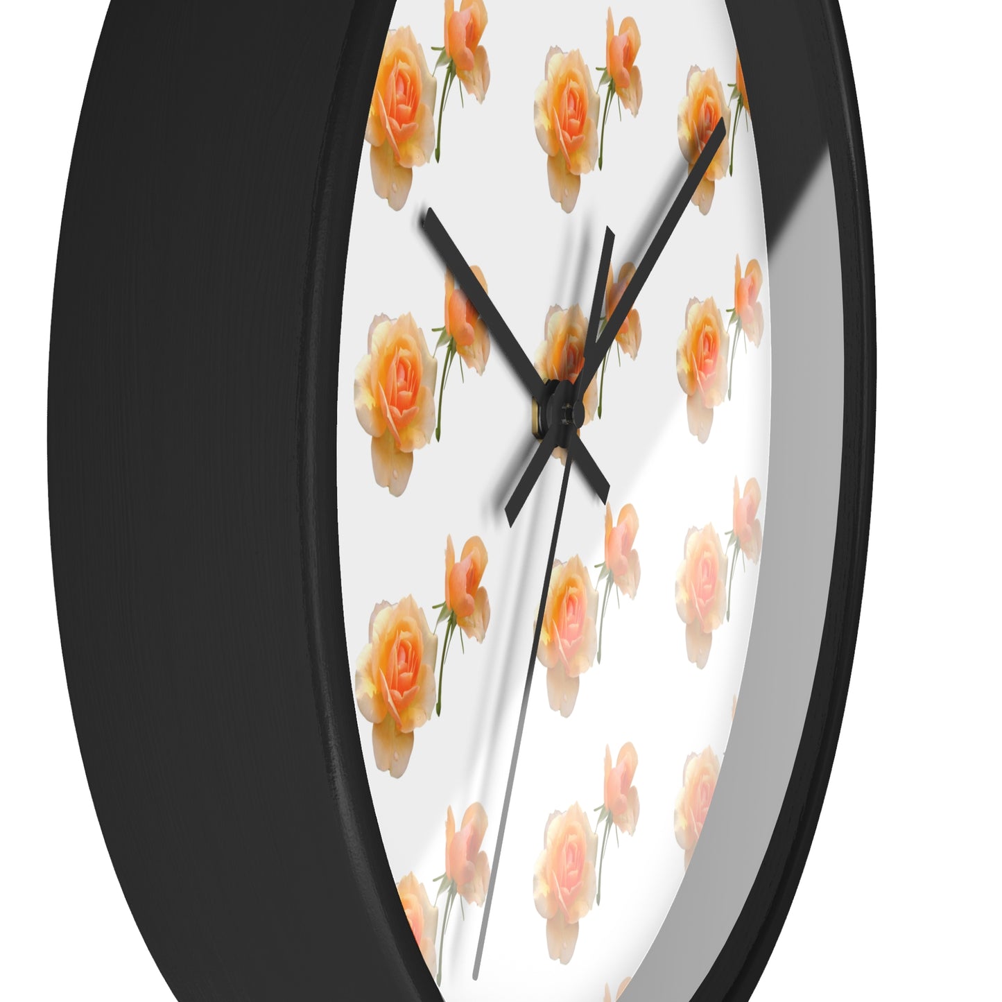 Charming Floral Wall Clock - Perfect for Home Decor, Gift for Her
