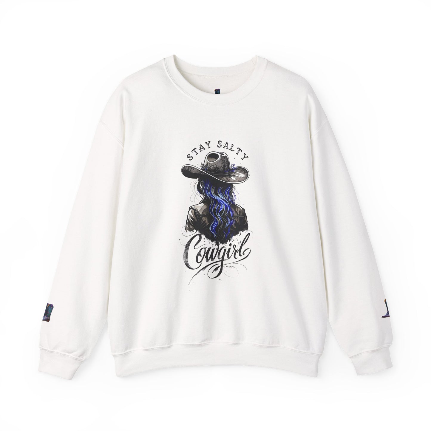 Stay Salty Cowgirl Sweatshirt | Cozy Western Apparel, Gift for Horse Lovers, Casual Wear, Cowboy Culture, Fall Fashion
