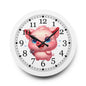 Cute Cartoon Acrylic Wall Clock, Adorable Decor for Kids Room, Fun Wall Art, Gift for Birthdays and Holidays, Nursery Wall Clock