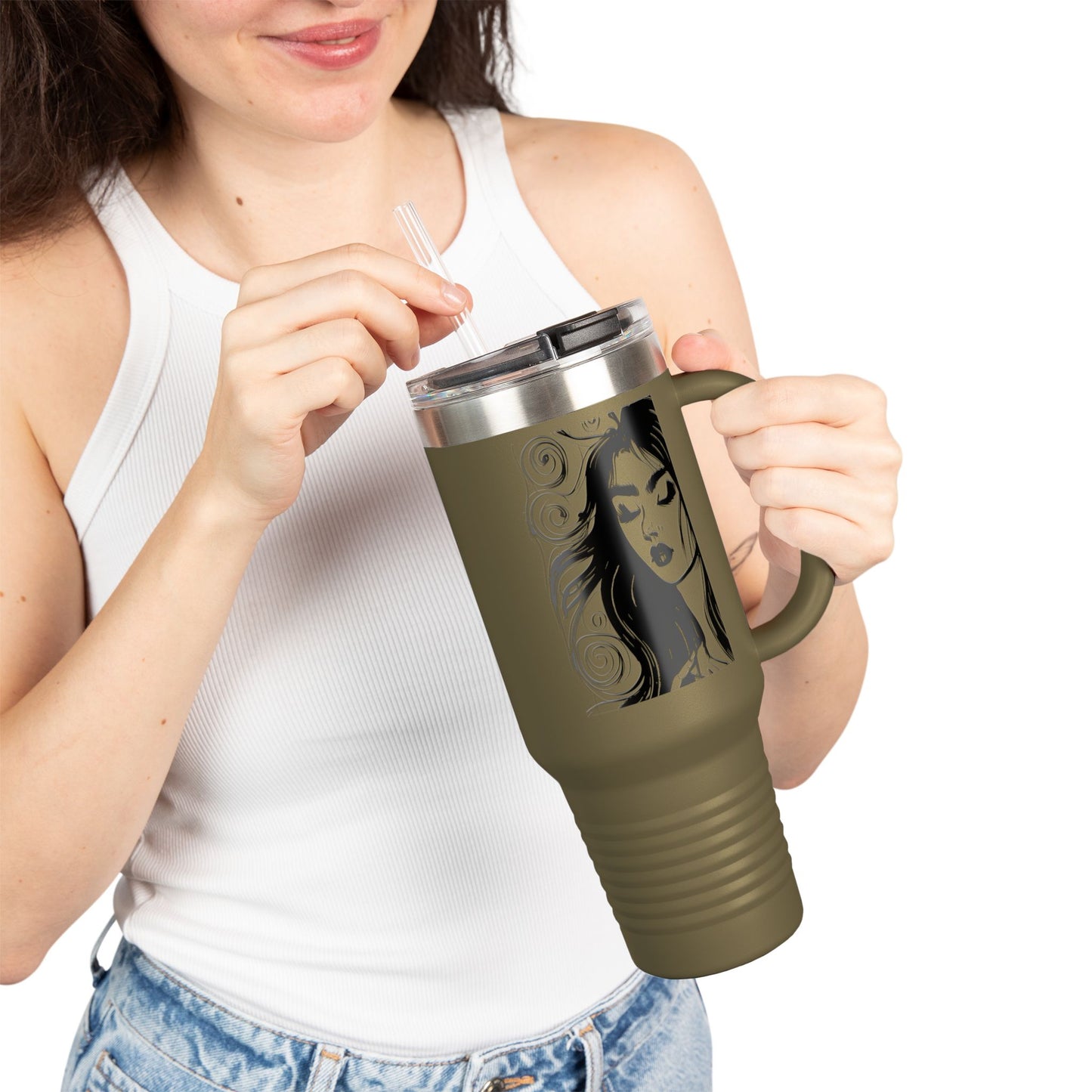 Insulated Travel Mug, 40oz