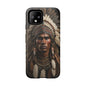 Native American Art Phone Case, Strong Culture Design, Unique Gift for Him or Her, Tough Cases, Customizable Protector, Tribal Style