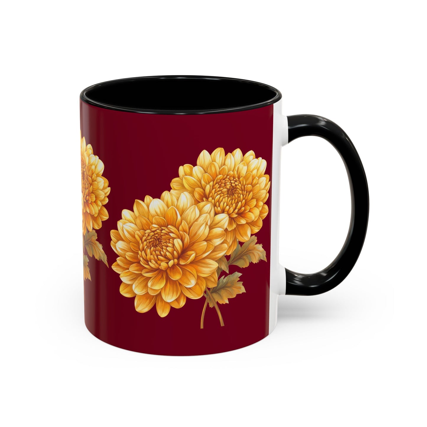 Beautiful Floral Accent Coffee Mug | Perfect Gift for Flower Lovers, Home Decor, Cozy Vibes, Mother’s Day, and Birthdays