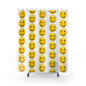 Cheerful Smile Emoji Shower Curtain | Happy Bathroom Decor, Gift for Kids, Home Accents, Birthday, Summer Vibes