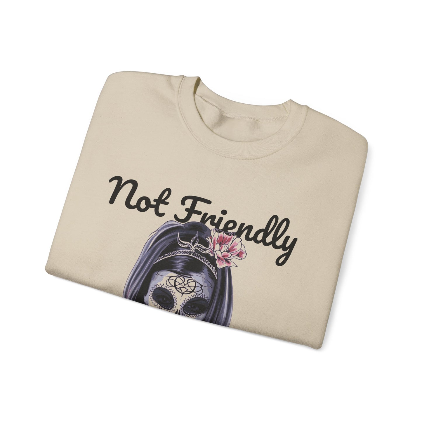 Edgy Skull Graphic Crewneck Sweatshirt | Halloween Gift, Casual Wear, Unisex Apparel, Cozy Sweatshirt, Unique Graphic Design