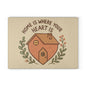 Home Sweet Home Glass Cutting Board, Kitchen Decor, Gift for New Home, Wedding Gift, Heartwarming Kitchenware