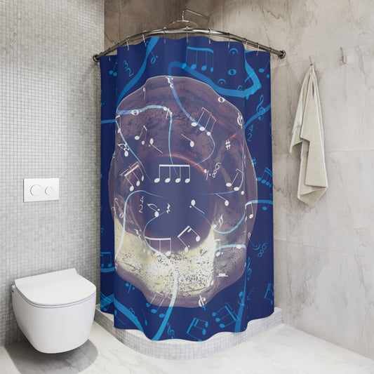 Musical Notes Shower Curtains - Bathroom Decor, Music Lover Gift, Home Decoration, Unique Shower Curtain, Art Shower Curtain