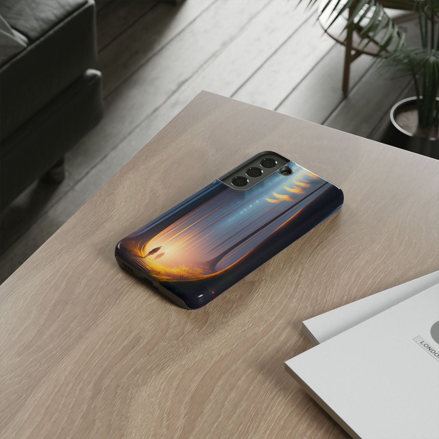 Phone Case — Mystical Forest Nightscape Protective Tough Case