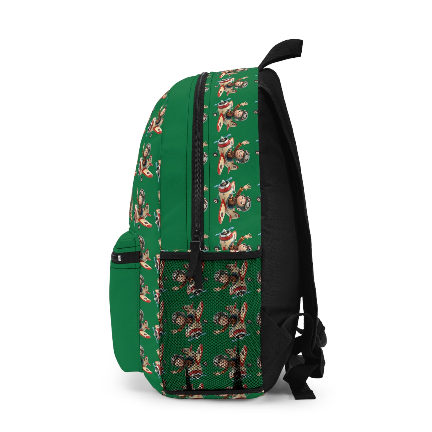 Kids' Adventure Backpack with Fun Airplane Design, Perfect for School, Travel, and Outdoor Activities