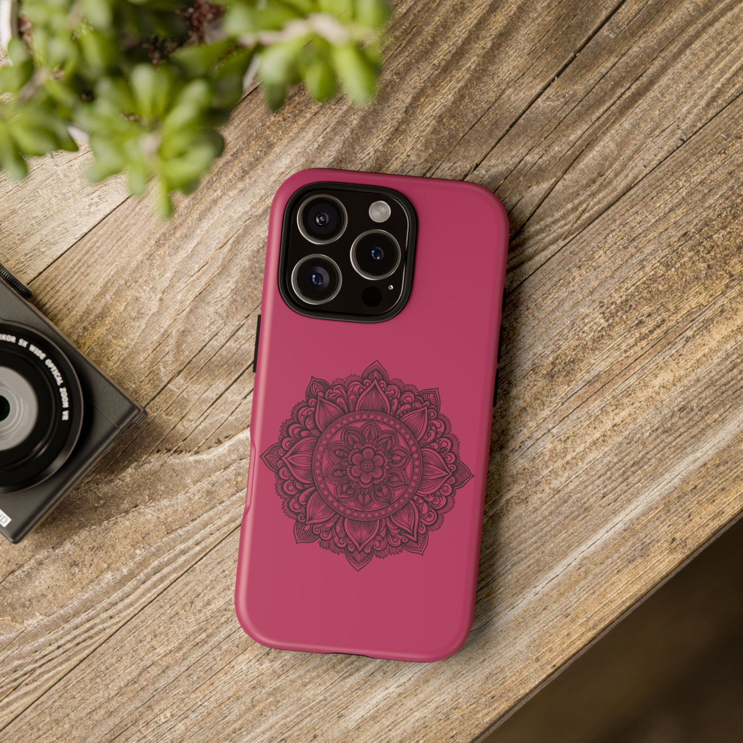 Vibrant Mandala Phone Case, Artistic Protection Cover, Gift for Her, Trendy Accessories, Birthday or Holiday Present