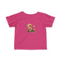 Cute Snail Rainbow Infant Tee, Baby T-Shirt, Toddler Gift, Kids Apparel, Fun Summer Outfit