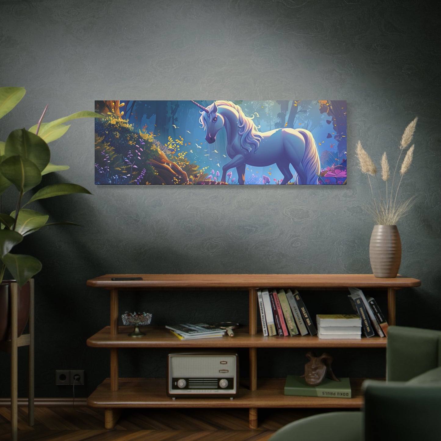 Matte Canvas, Stretched, 1.25" - Unicorn