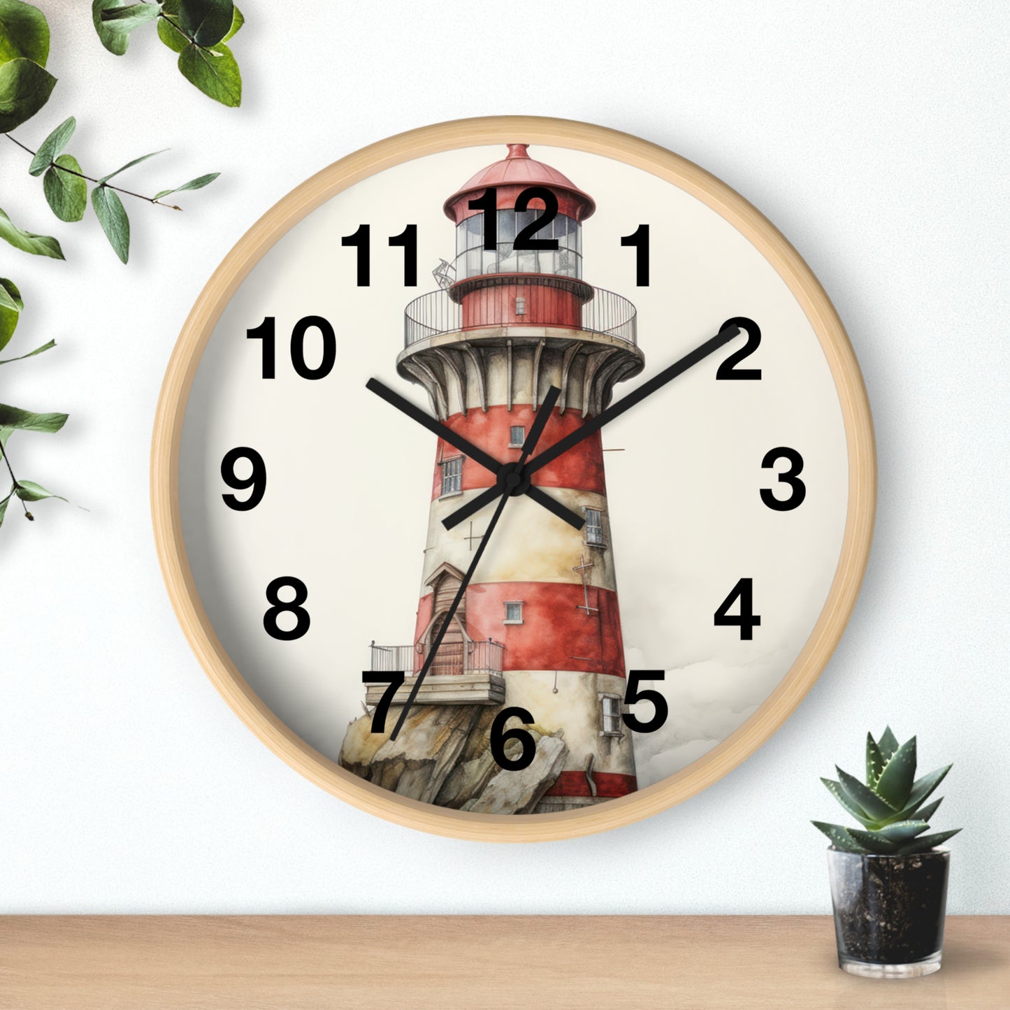 Wall Clock - Lighthouse