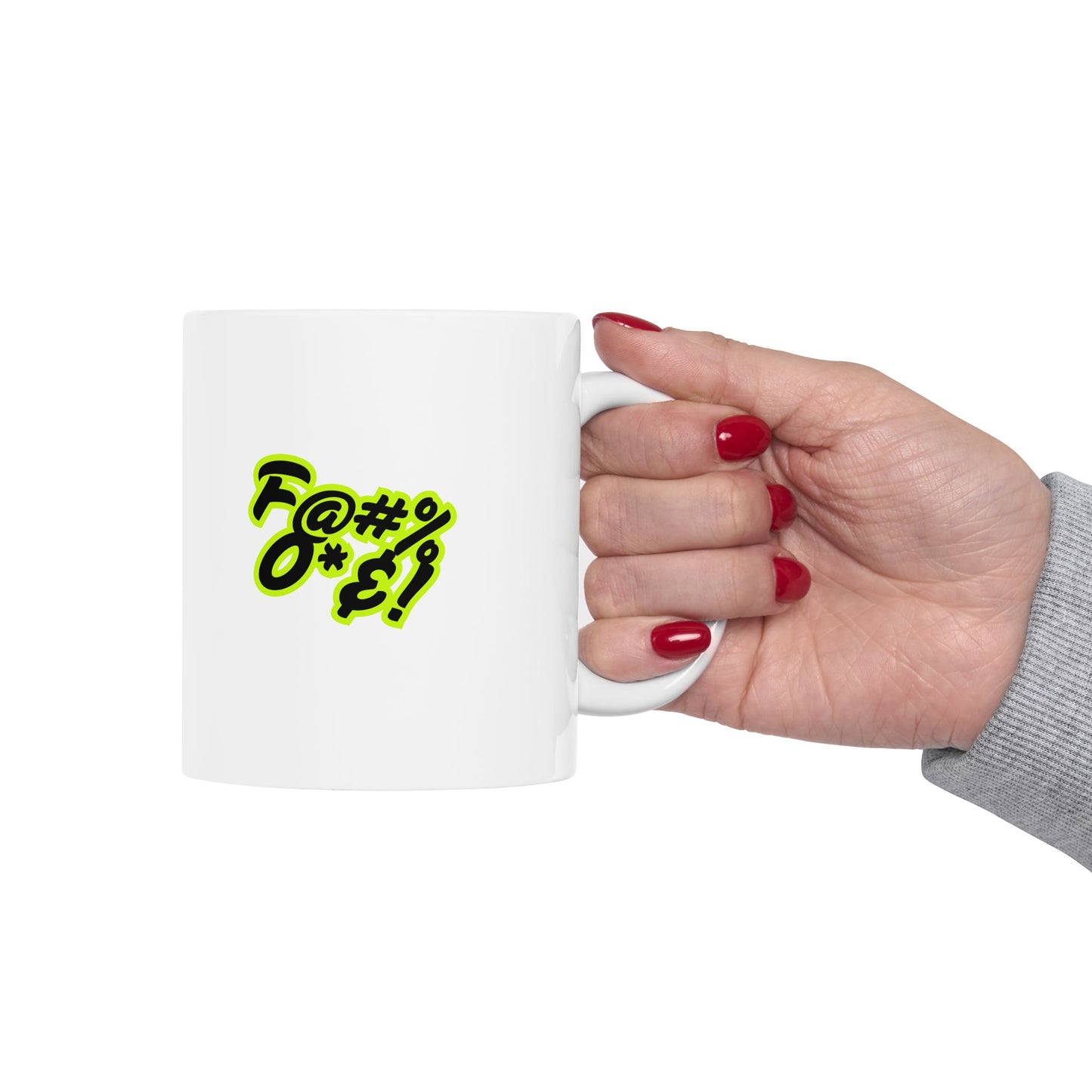 Vibrant Ceramic Mug, Colorful Cup for Coffee, Tea, Gift for Friends, Kitchen