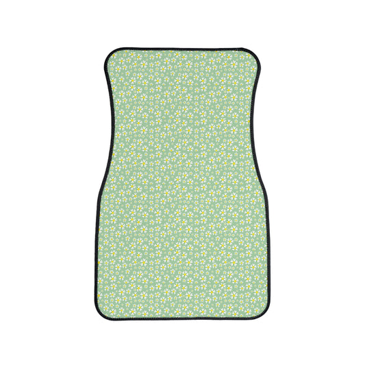 Floral Car Floor Mat - Cute Car Accessory, Stylish Interior Decor, Perfect Gift for Car Lovers, Spring Decor, Auto Accessories