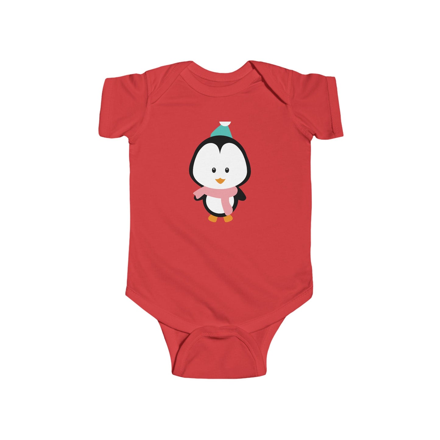 Penguin Infant Bodysuit | Cute Baby Onesie | Winter Wear, Baby Shower Gift, Holiday Outfit, Adorable Fashion, Newborn Essentials