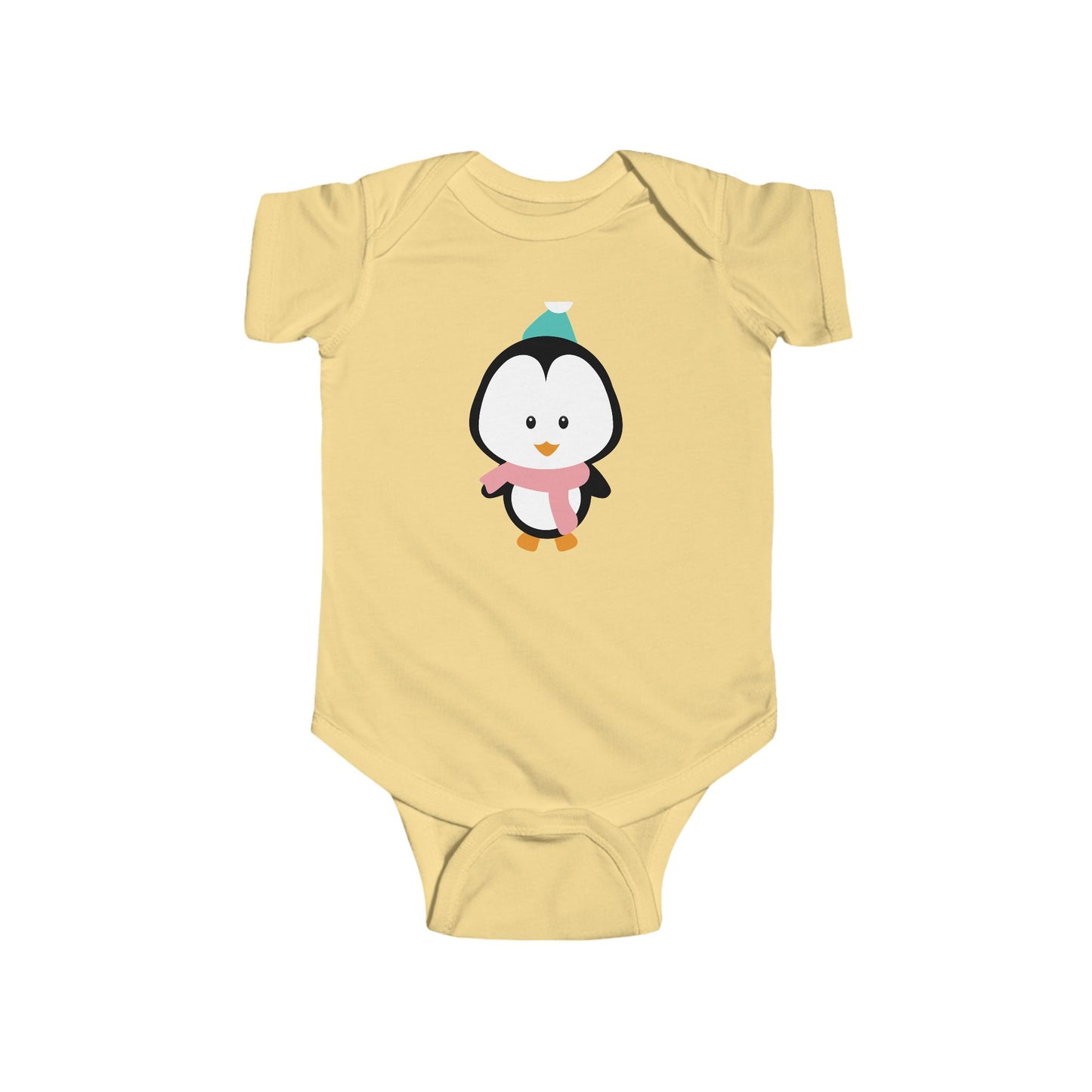Penguin Infant Bodysuit | Cute Baby Onesie | Winter Wear, Baby Shower Gift, Holiday Outfit, Adorable Fashion, Newborn Essentials