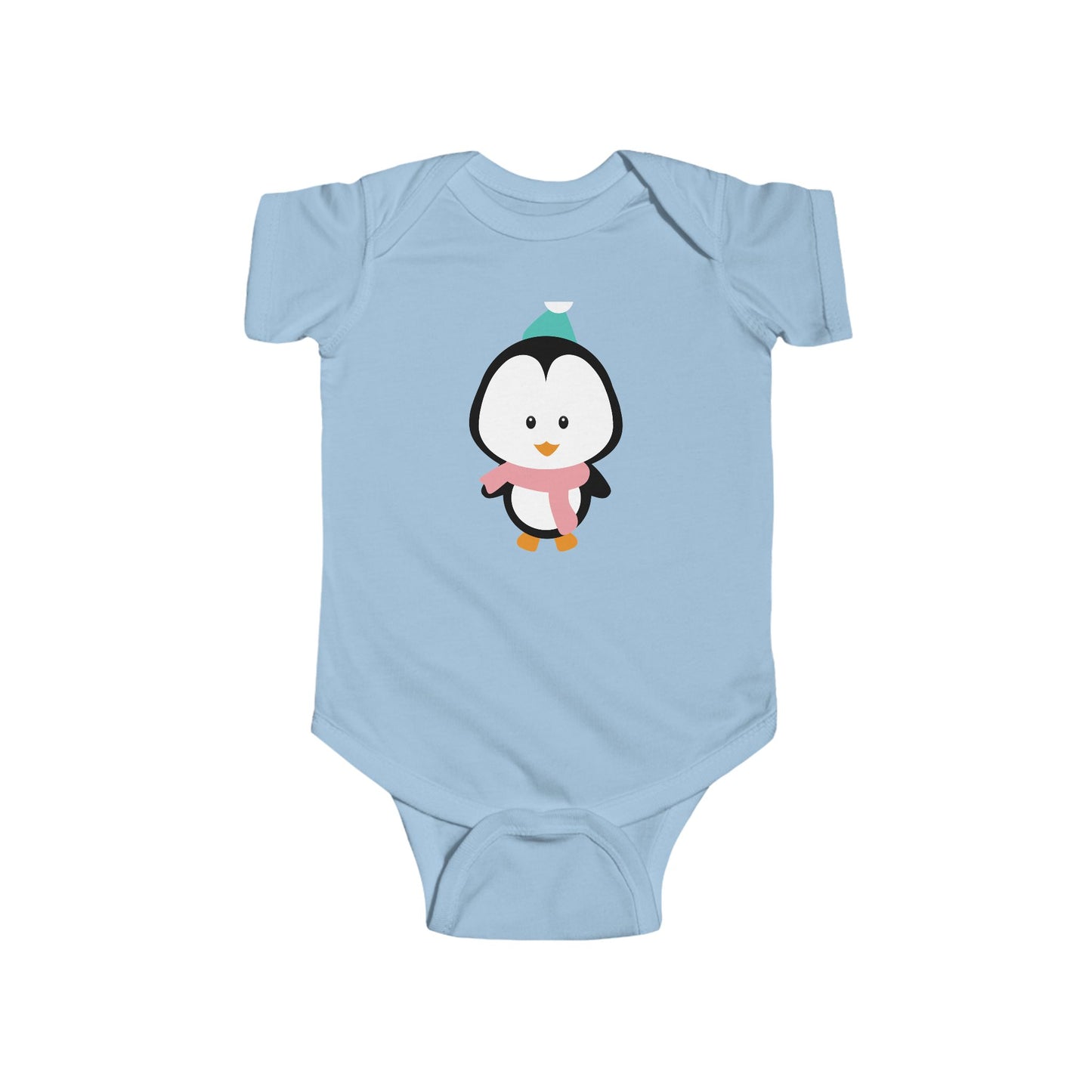 Penguin Infant Bodysuit | Cute Baby Onesie | Winter Wear, Baby Shower Gift, Holiday Outfit, Adorable Fashion, Newborn Essentials