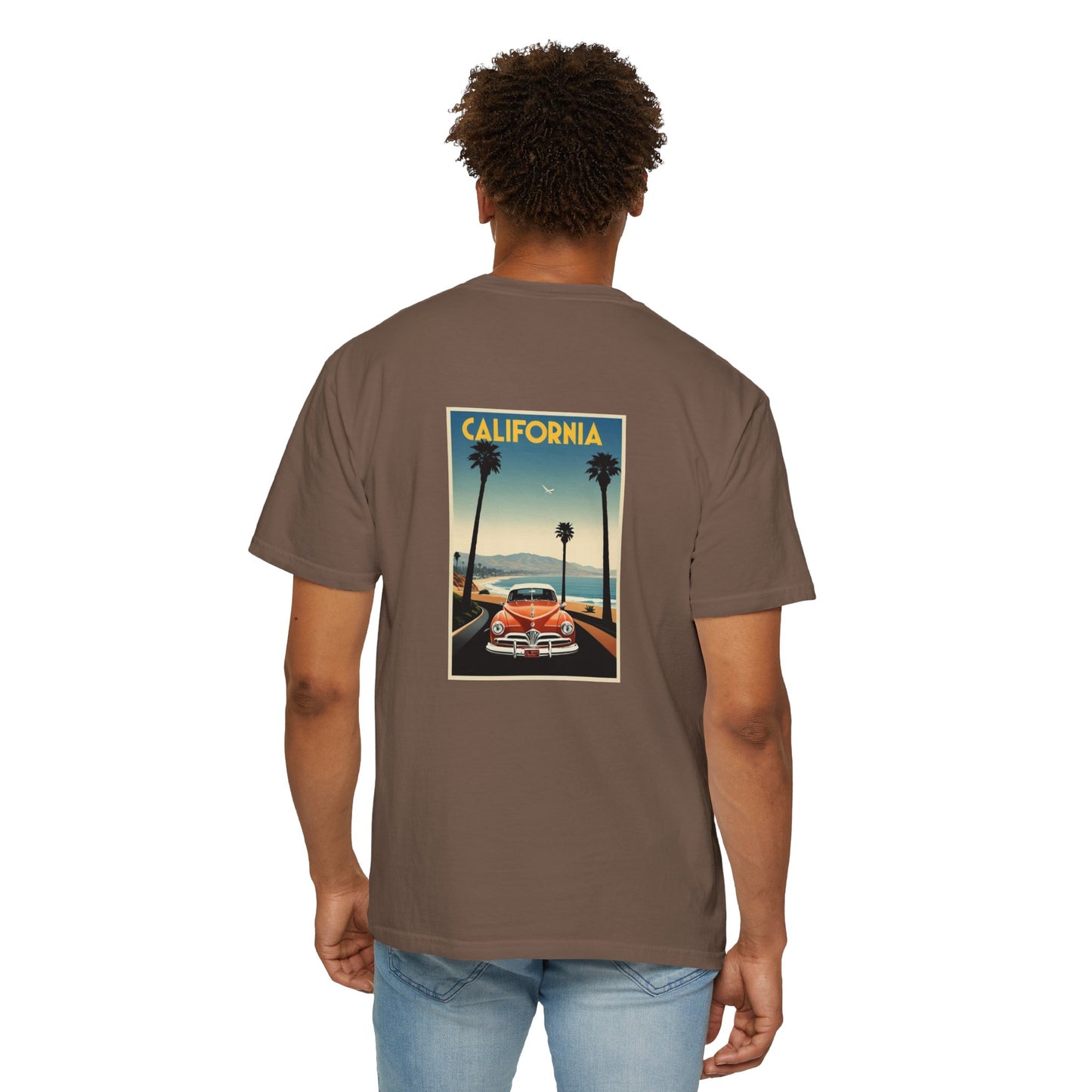 California Surf Style T-Shirt, Unisex Beach Tee, Vintage California Graphic Shirt, Summer Casual Wear, Surfing Enthusiasts Apparel
