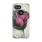 Rose Phone Case – Tough Cases, Floral Phone Cover, Gift for Her, Minimalist Design, Nature Lover's Accessory, Birthday Gift Idea