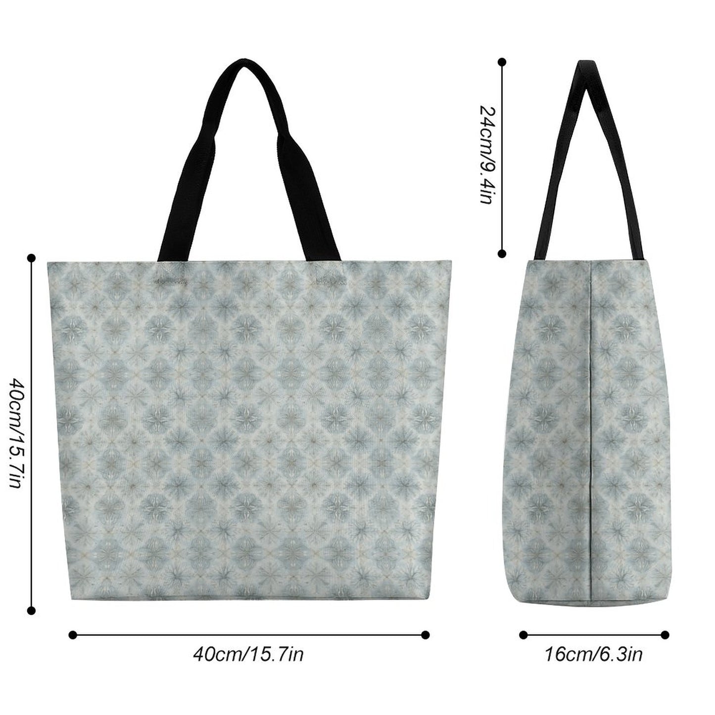 Large One Shoulder Shopping Bag (All-Over Printing)