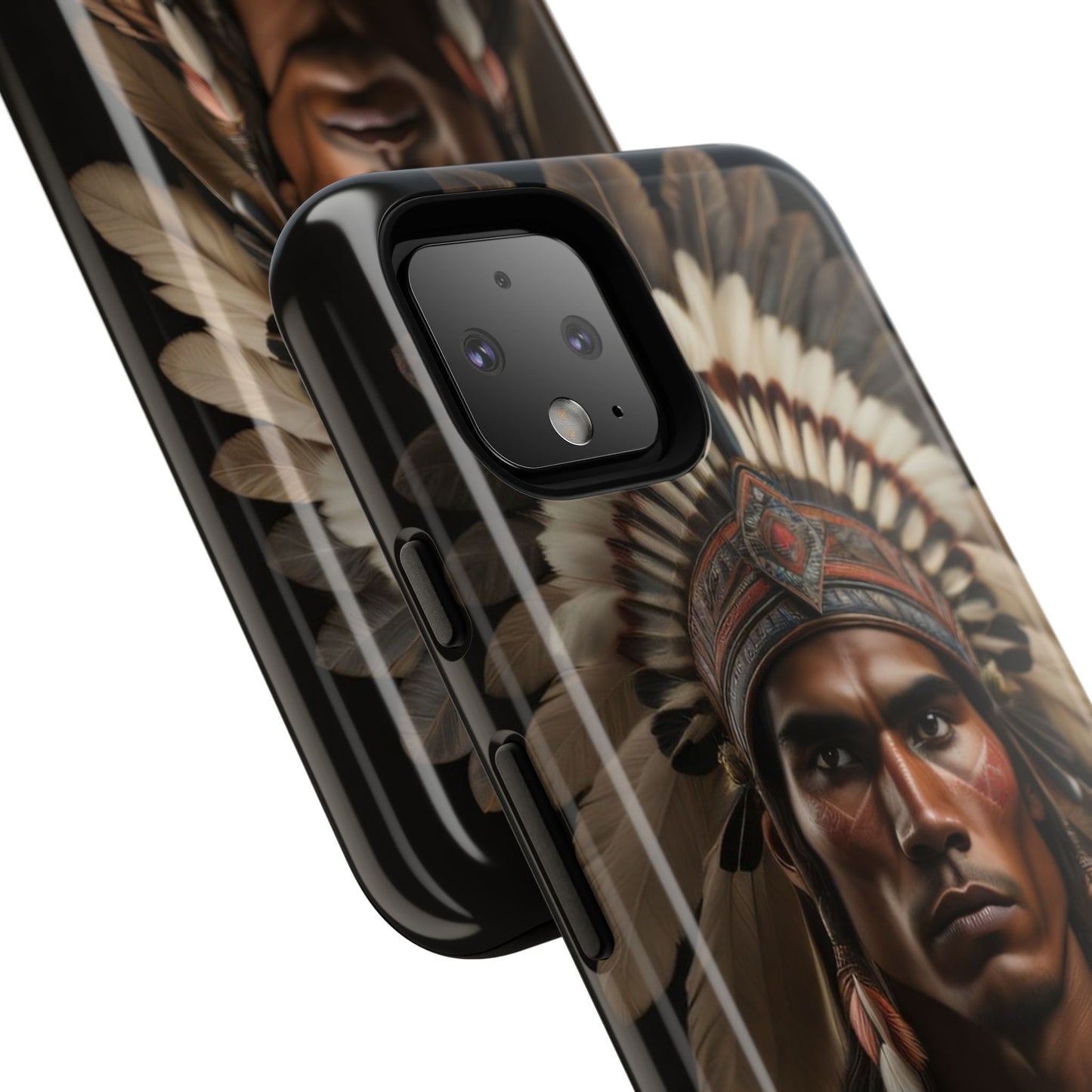 Native American Art Phone Case, Strong Culture Design, Unique Gift for Him or Her, Tough Cases, Customizable Protector, Tribal Style