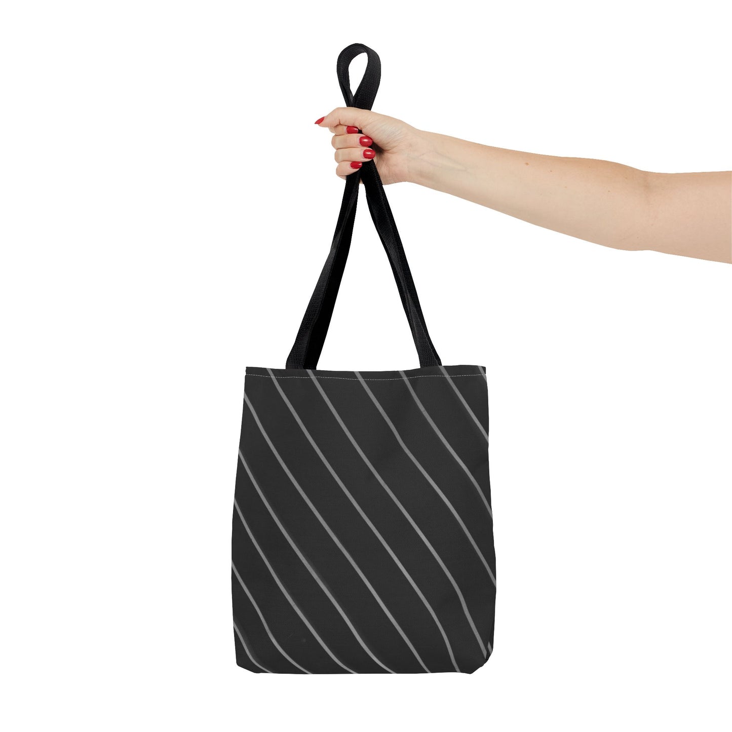 Stylish Striped Tote Bag, Fashionable Eco-Friendly Shopper