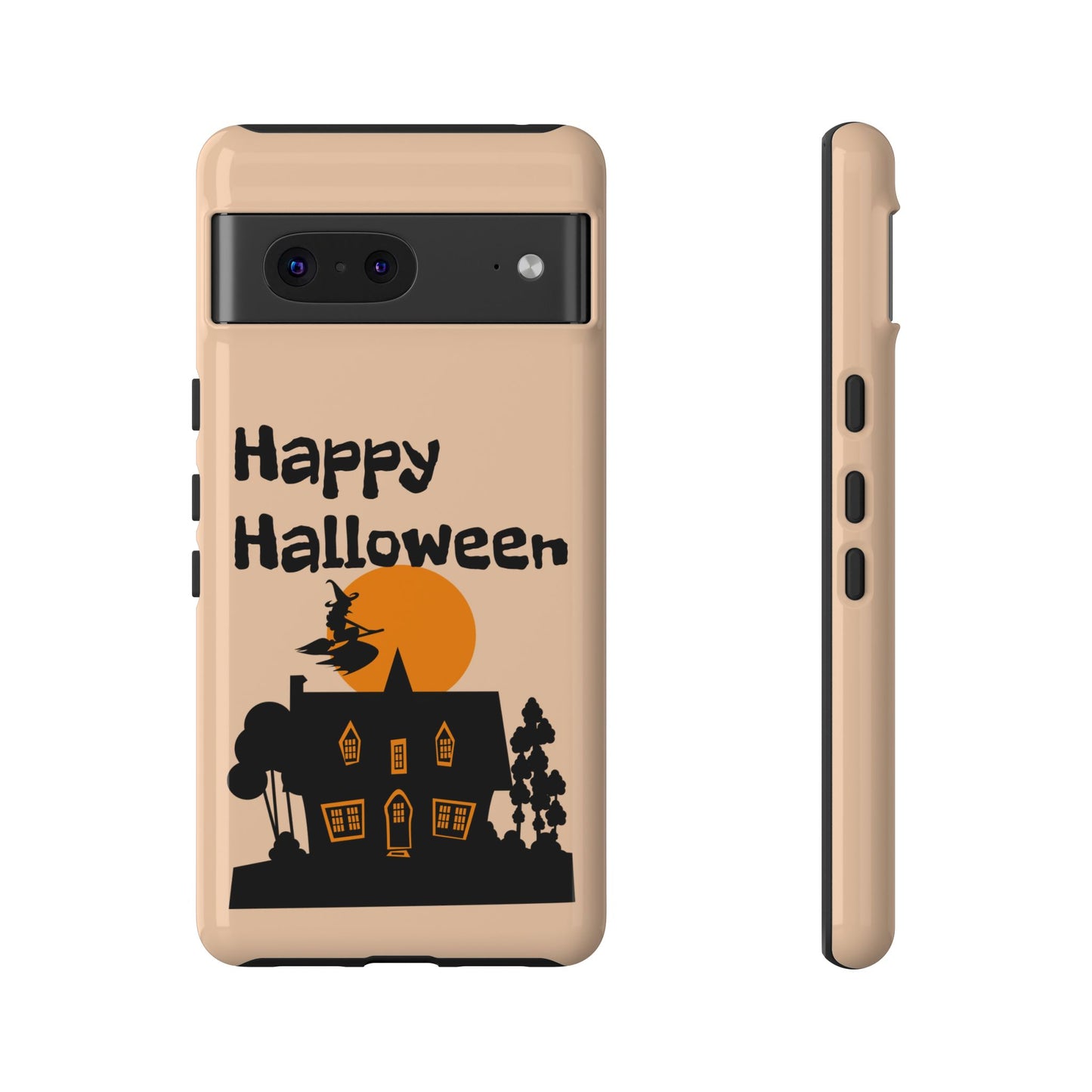 Halloween Phone Case, Spooky Mobile Cover, Tough Case for Phone, Witch Design, Fall Decor, Unique Gift for Halloween