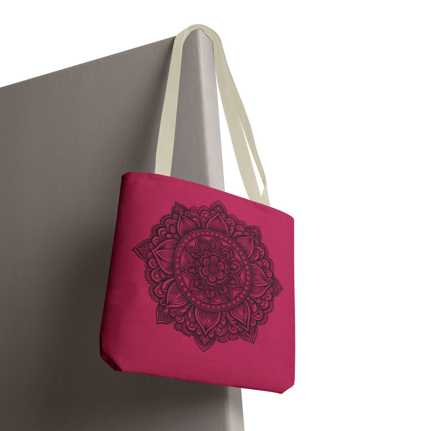 Mandala Tote Bag, Bohemian Style Bag, Eco-Friendly Shopping Bag, Gift for Her, Yoga Lover Tote