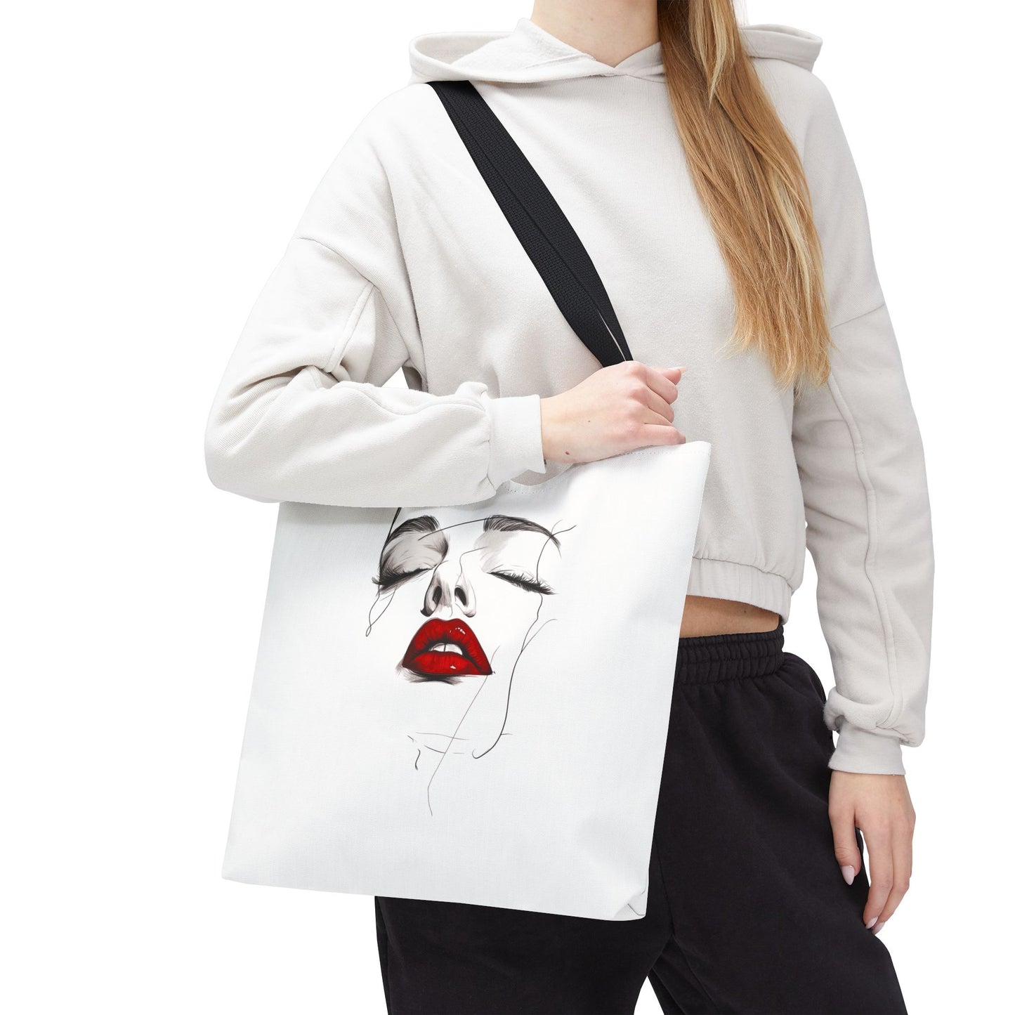 Chic Art Tote Bag, Fashion Tote, Stylish Handbag, Unique Gift, Art Lover’s Bag, Everyday Essentials, Casual Accessory