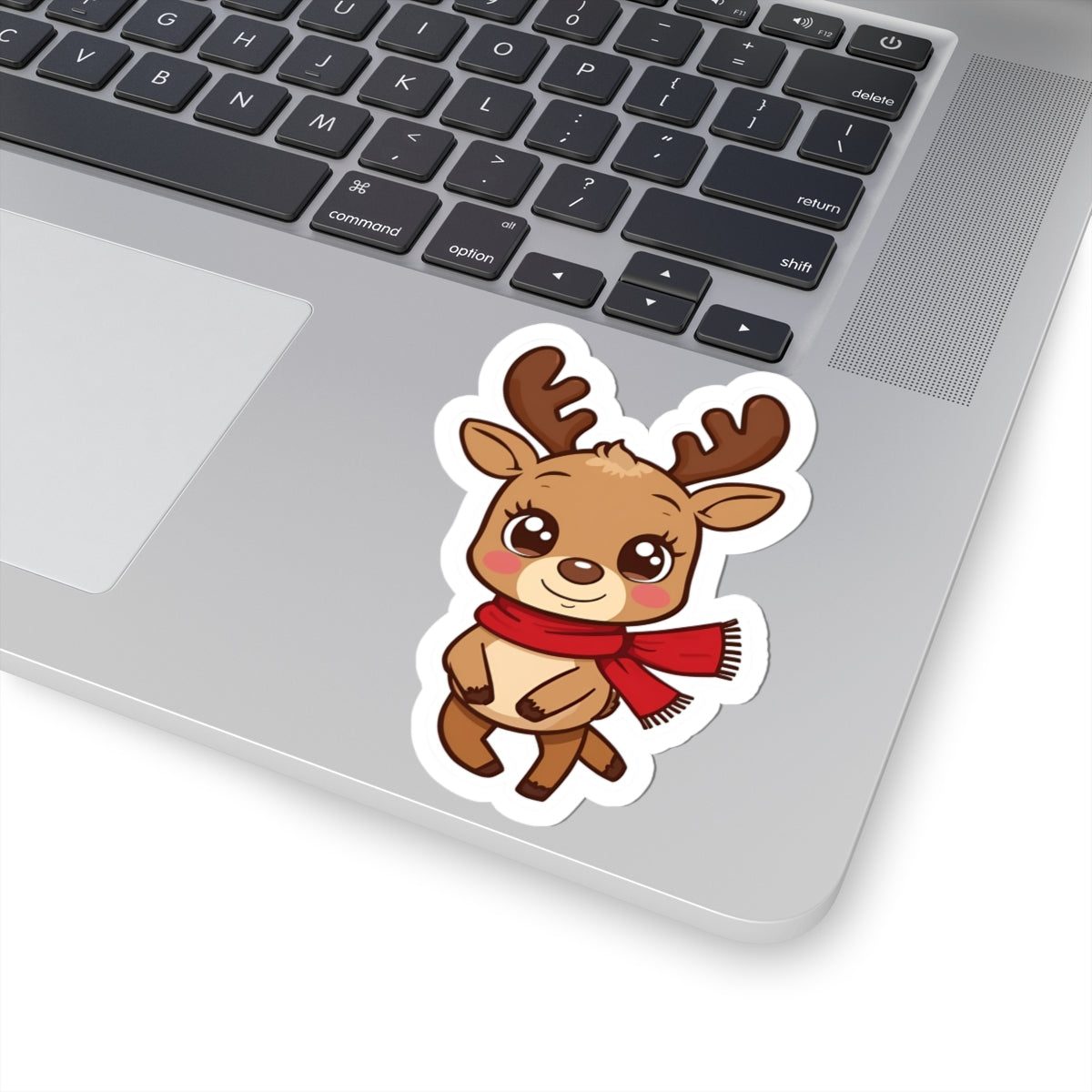Cute Reindeer Kiss-Cut Stickers for Holiday Cheer, Perfect for Scrapbooking, Gift Wrapping, Holiday Cards, and More!
