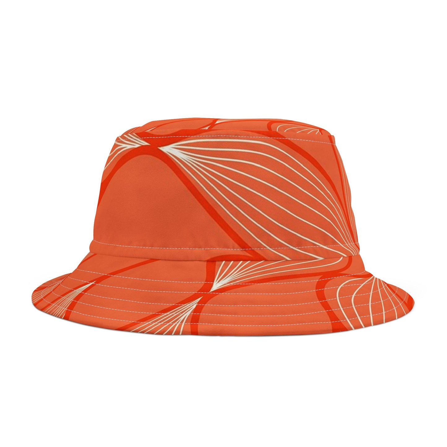 Vibrant AOP Bucket Hat - Trendy Summer Fashion, Beach Accessory, Festival Wear, Statement Hat, Eco-Friendly Style