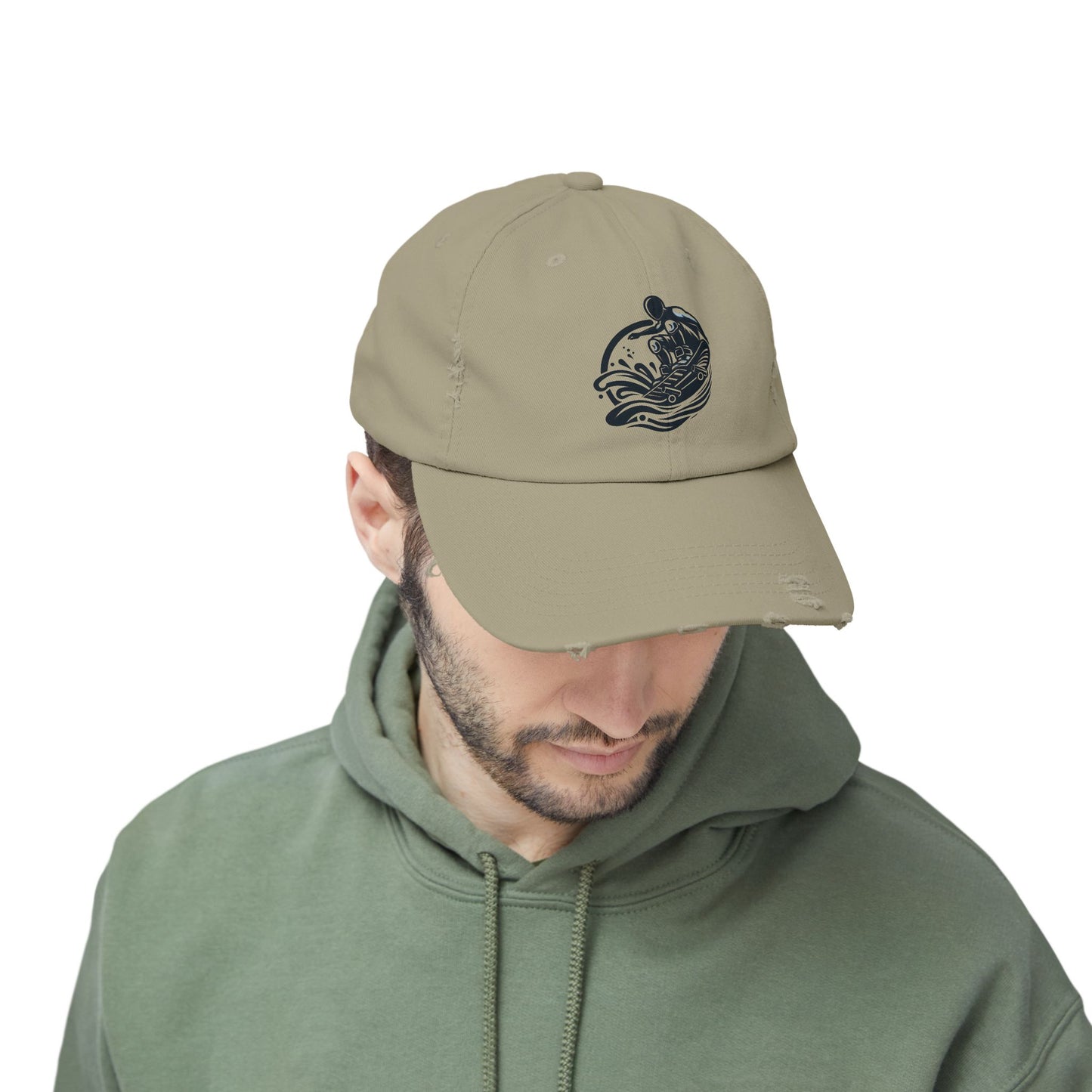 Unisex Distressed Cap