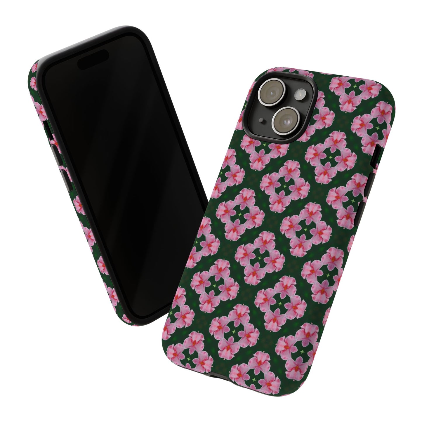 Tough Cases - Floral Phone Case, Stylish Protective Cover for Women, Gift Idea for Birthdays, Unique Floral Design, Trendy Tech Accessory