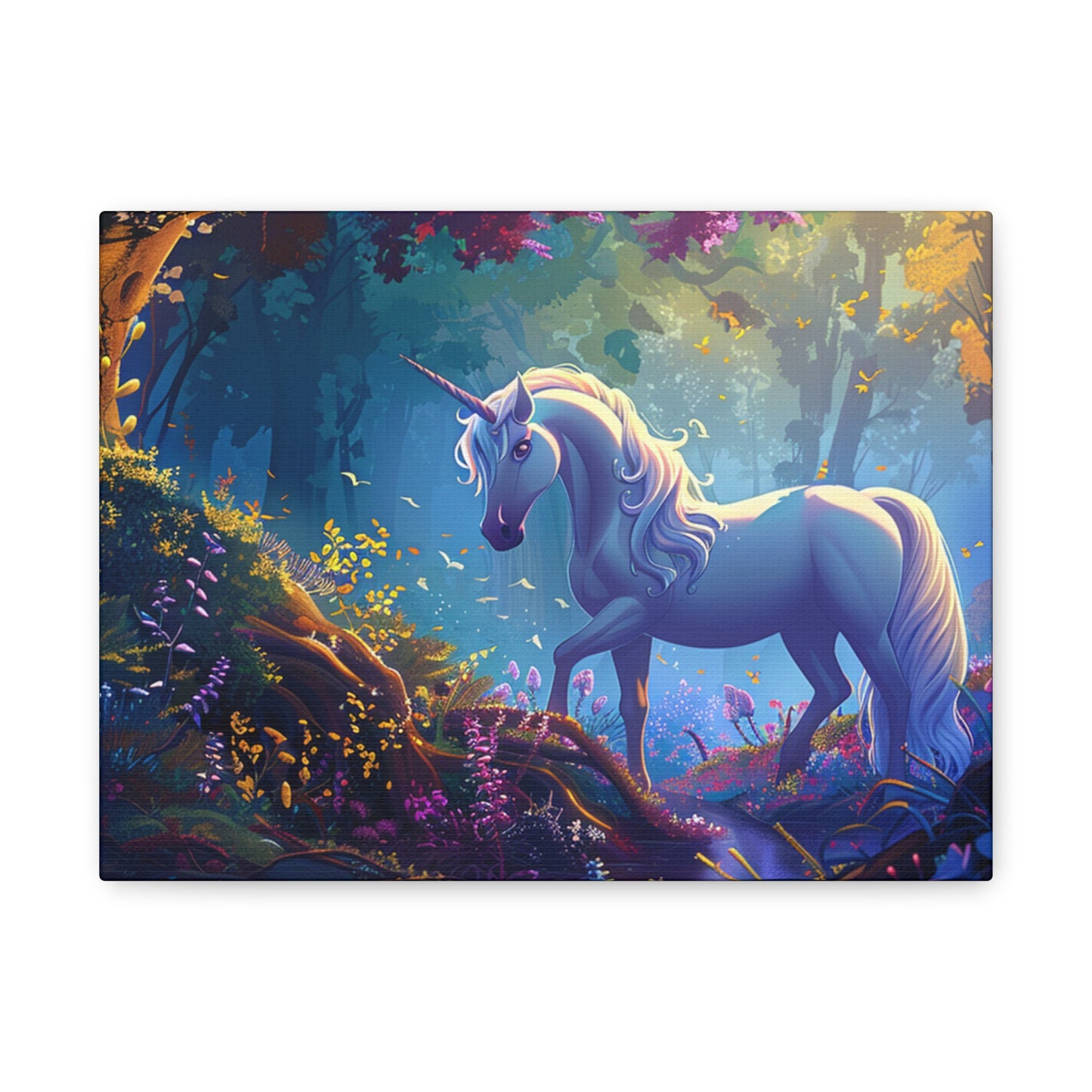 Matte Canvas, Stretched, 1.25" - Unicorn