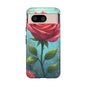 Floral Phone Case, Tough Cases with Elegant Rose Design, Stylish iPhone Cover, Rose Flower Gift for Nature Lovers, Unique Mobile Accessories